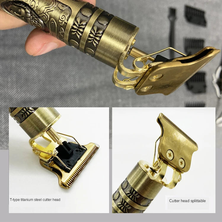 Hair Clipper - Professional Cordless Trimmer for Men