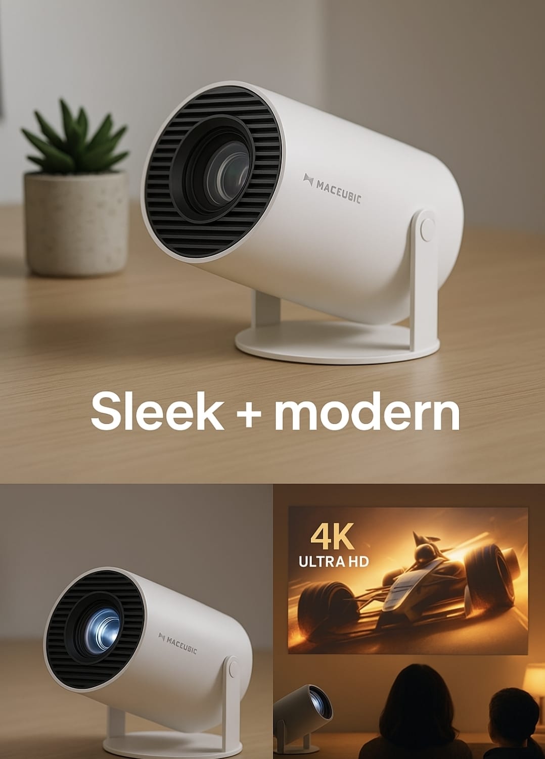 Magcubic HY300 Pro Android 11 Home Cinema Projector