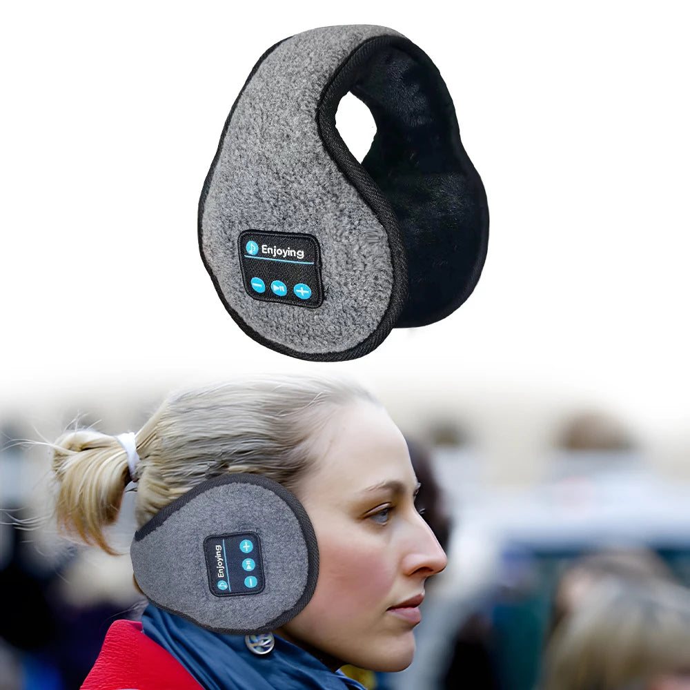 Bluetooth Earmuffs - Wireless Winter Headphones Ear Warmers