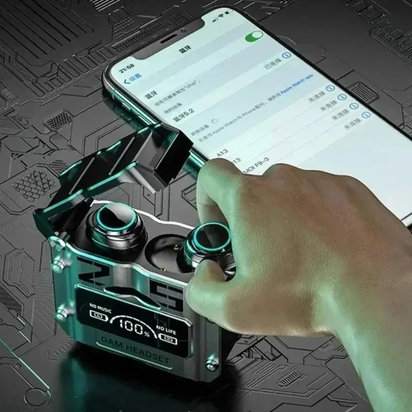 Noise Cancelling Earphones - HiFi Bluetooth for Sports