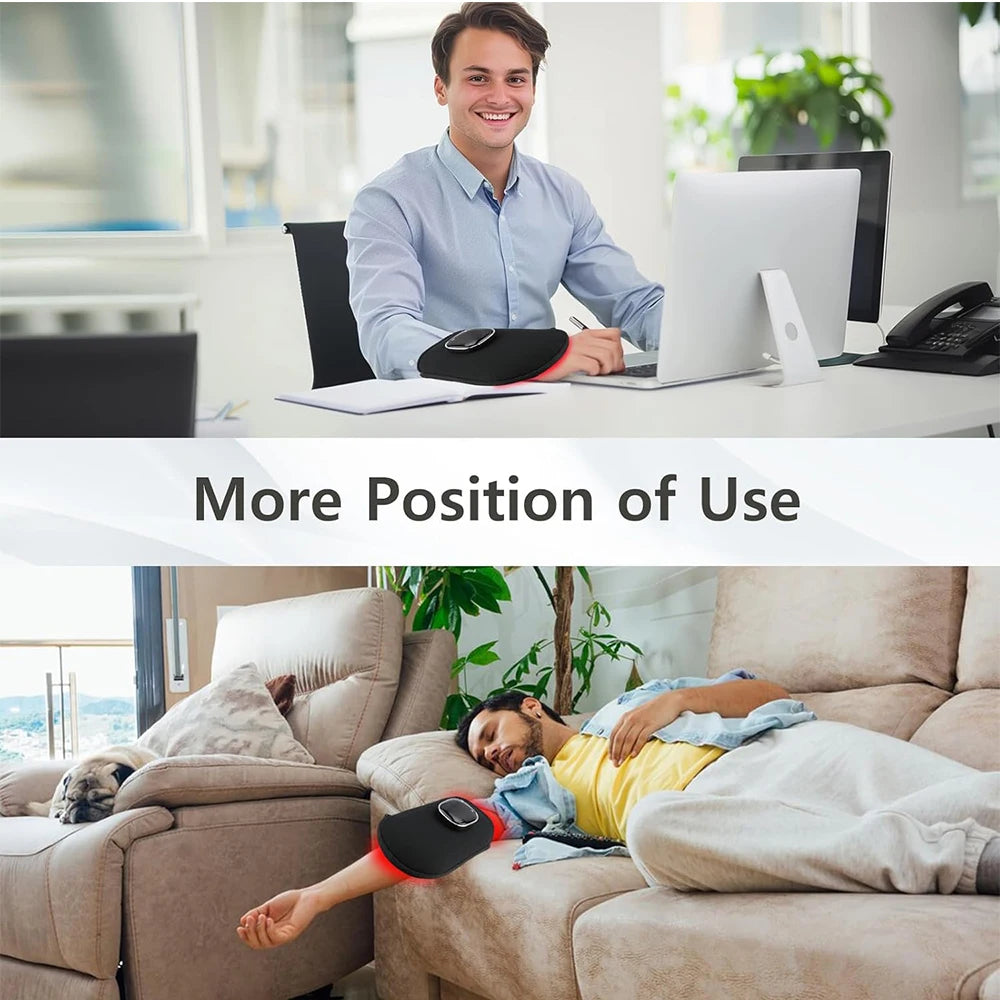 Red Light Therapy Device for Hands,Infrared Light Therapy Gloves Finger Wrist,Led Near Infrared Light Skin Care USB Charging