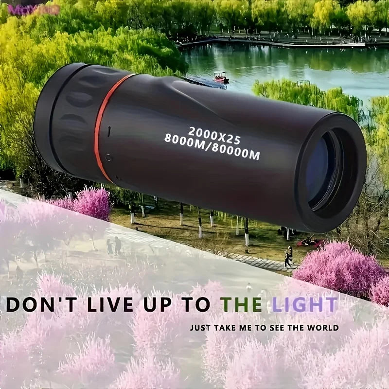 Monocular Telescope - 10x22 Compact for Hiking & Birdwatching