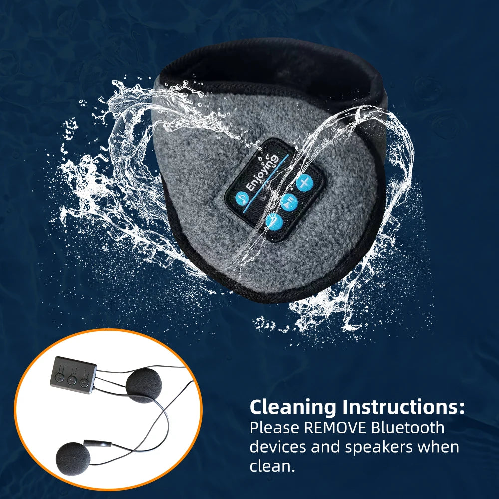 Bluetooth Earmuffs - Wireless Winter Headphones Ear Warmers