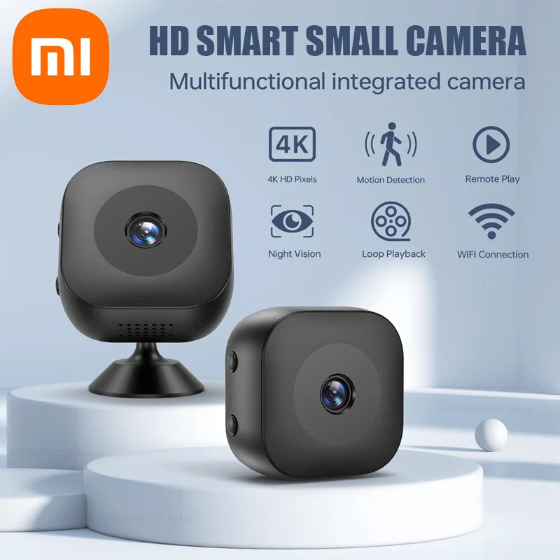 4K Security Camera - WiFi Smart Home Camera with Night Vision