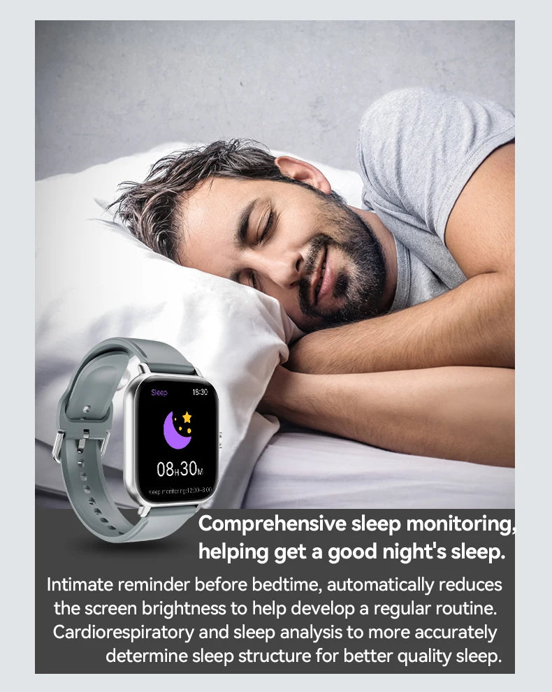 Smart Watch - Bluetooth Call & Heart Rate Monitor