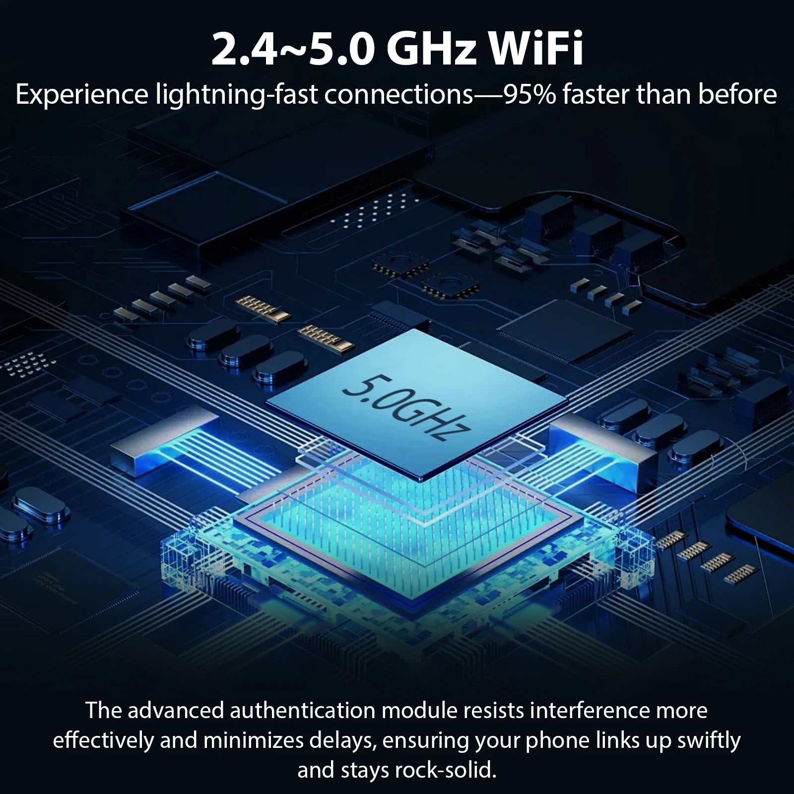 Wireless CarPlay Adapter - 2-in-1 Android Auto Dongle