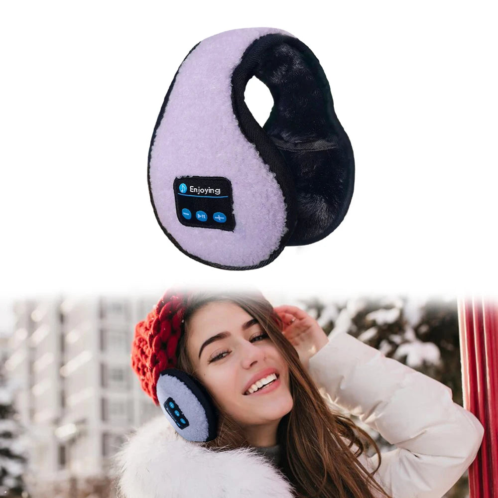Bluetooth Earmuffs - Wireless Winter Headphones Ear Warmers