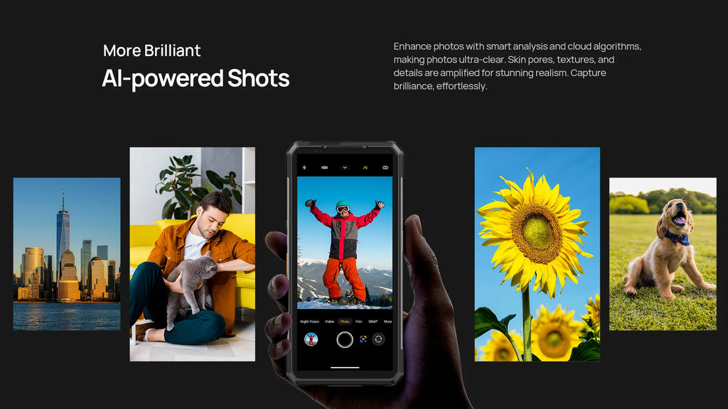 Rugged Phone 5G - 25500mAh Battery & Built-in Projector