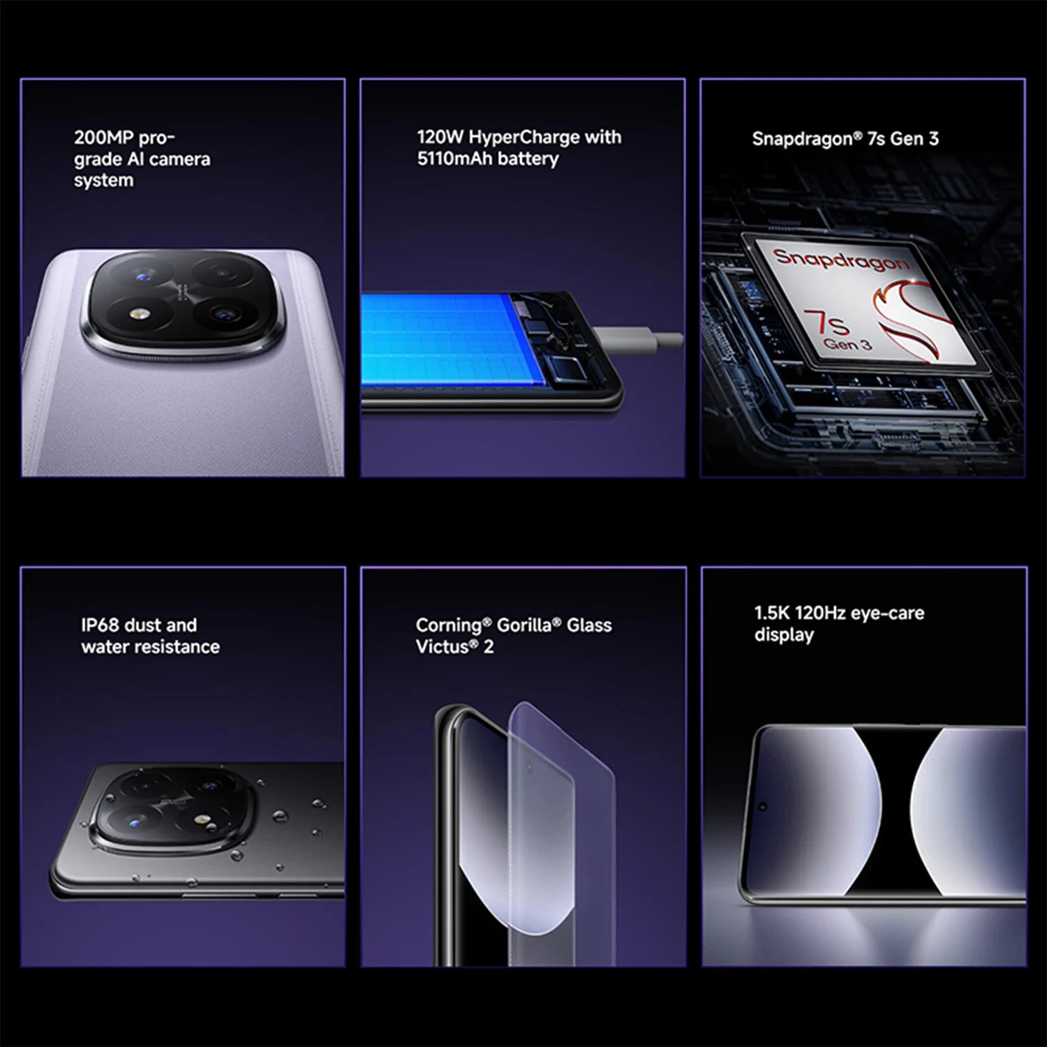 Xiaomi Redmi Note 14 Pro+ 5G - 200MP Camera & 120W Charge