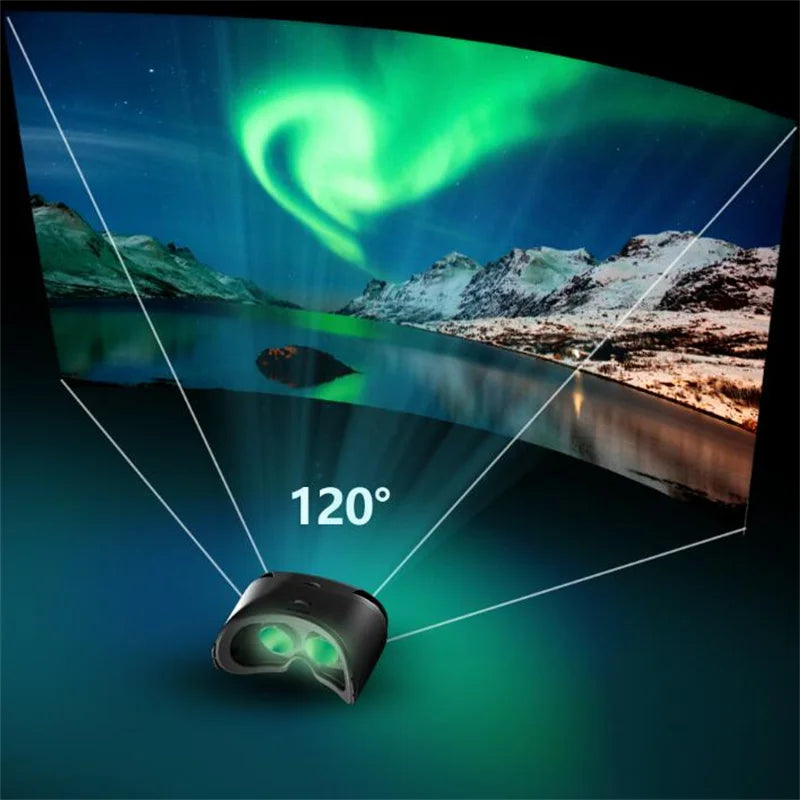 VR Headset with Controller - 3D Glasses for iPhone Android