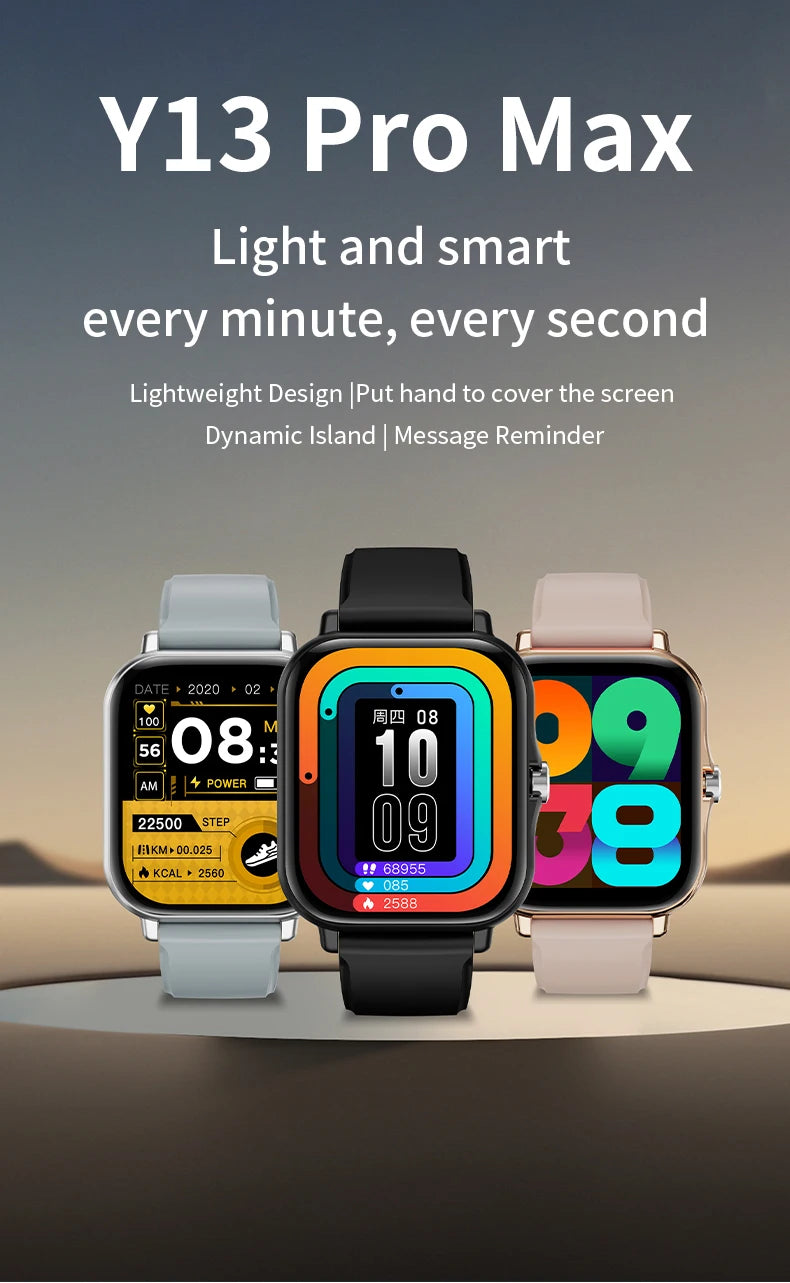 Smart Watch - Bluetooth Call & Heart Rate Monitor