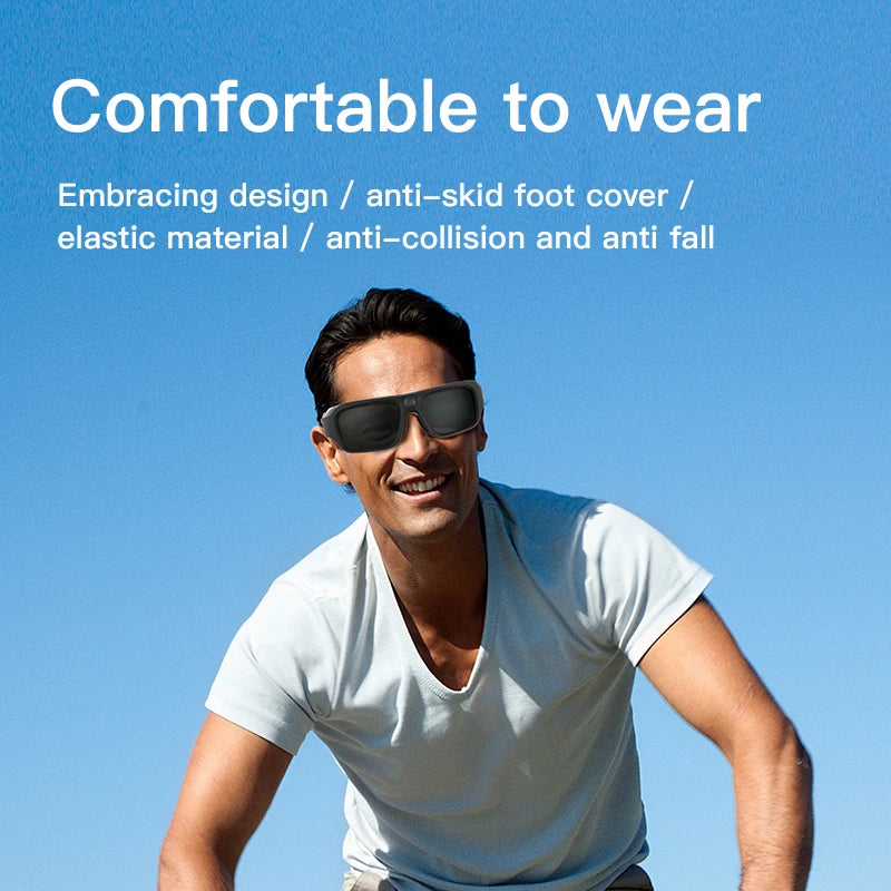 4K Camera Glasses - HD Video Recording for Sports & Cycling