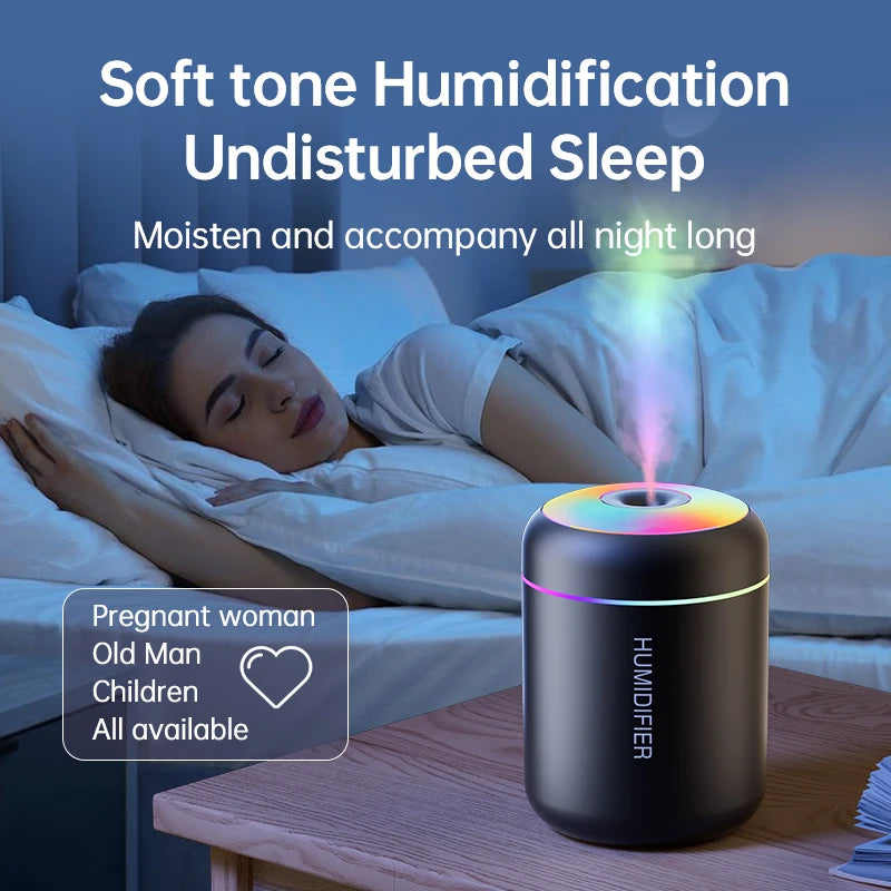Mini Humidifier - Ultrasonic Aromatherapy Diffuser