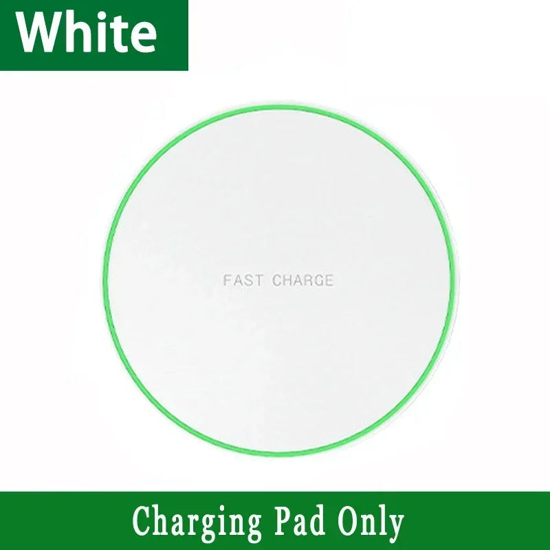 Fast Wireless Charger Pad - iPhone & Samsung Compatible