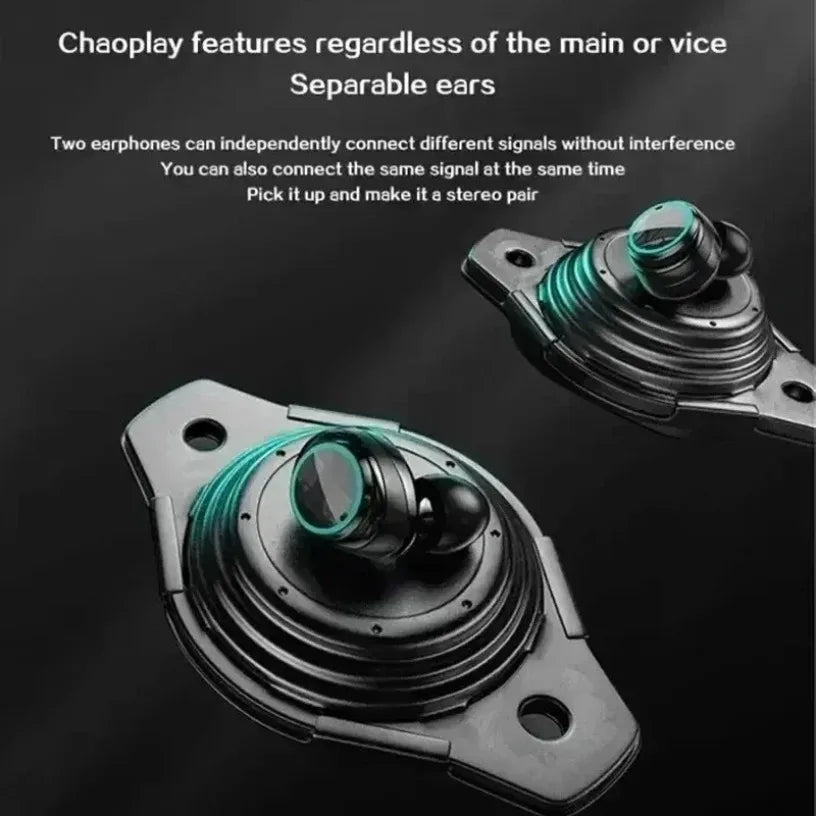 Noise Cancelling Earphones - HiFi Bluetooth for Sports