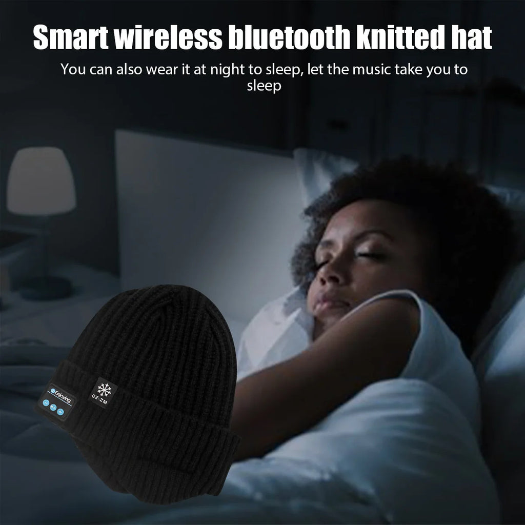Bluetooth Beanie Hat - Wireless Headphones Winter Cap