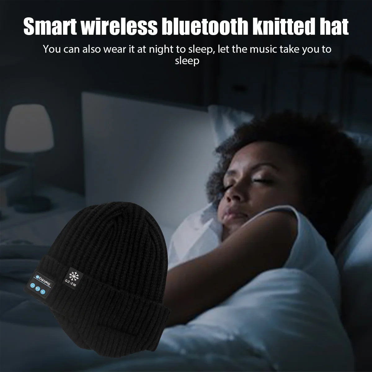 Bluetooth Beanie Hat - Wireless Headphones Winter Cap