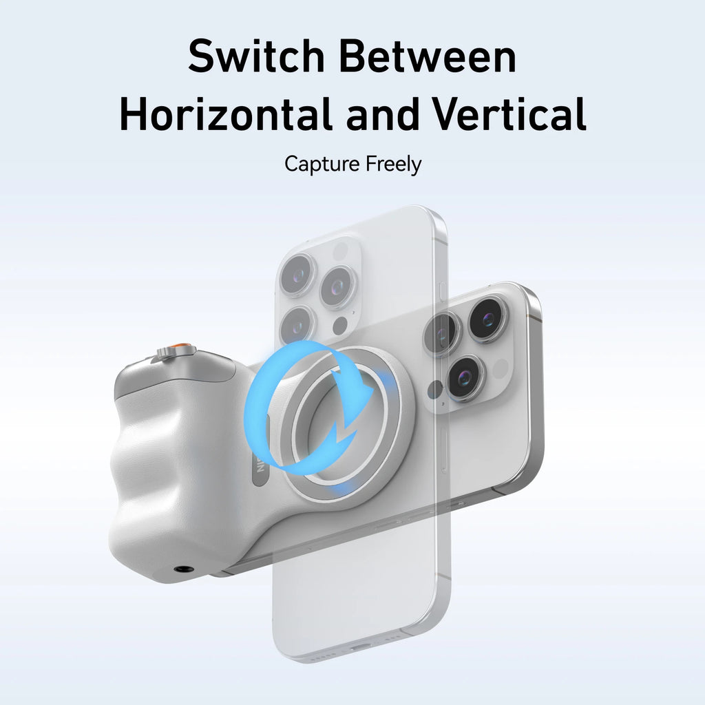 Magnetic Phone Grip - Camera Handle with Remote Control