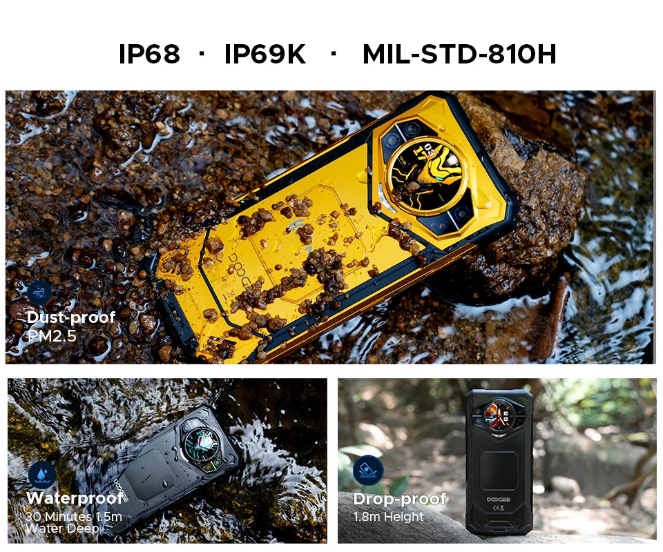DOOGEE S200 X Rugged 5G - 100MP Camera & 10100mAh Battery