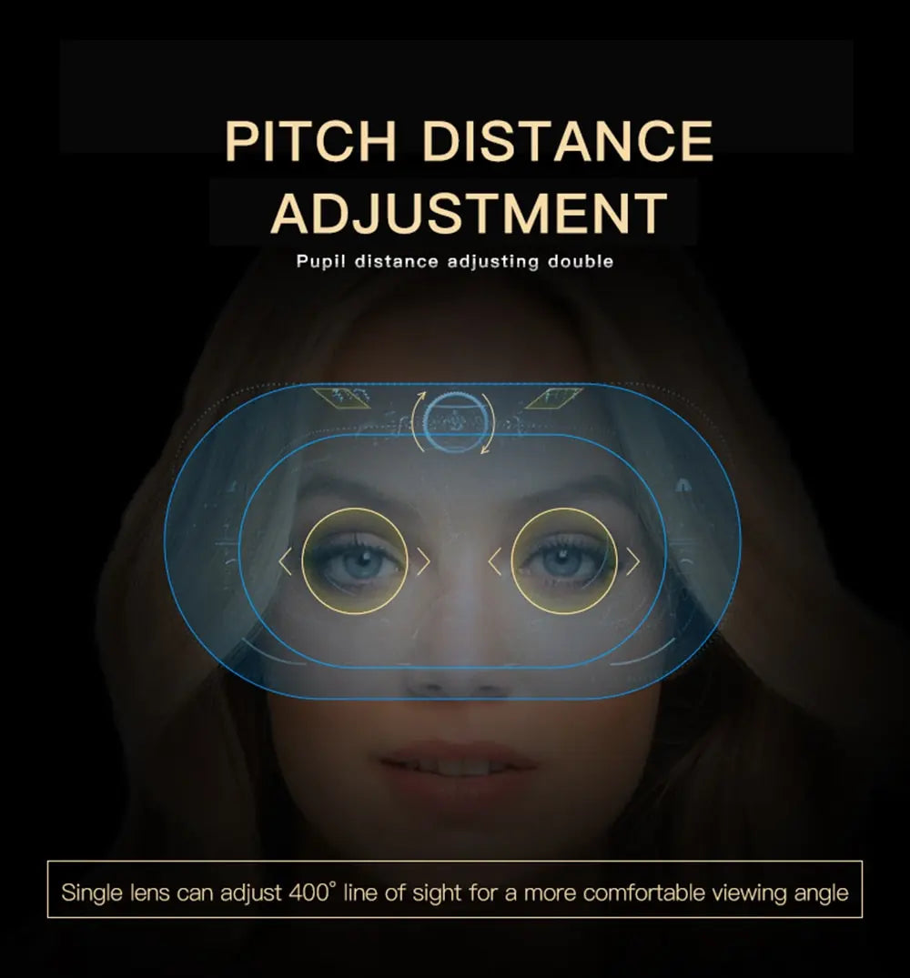 VR Headset for Phone - 3D Virtual Reality Glasses