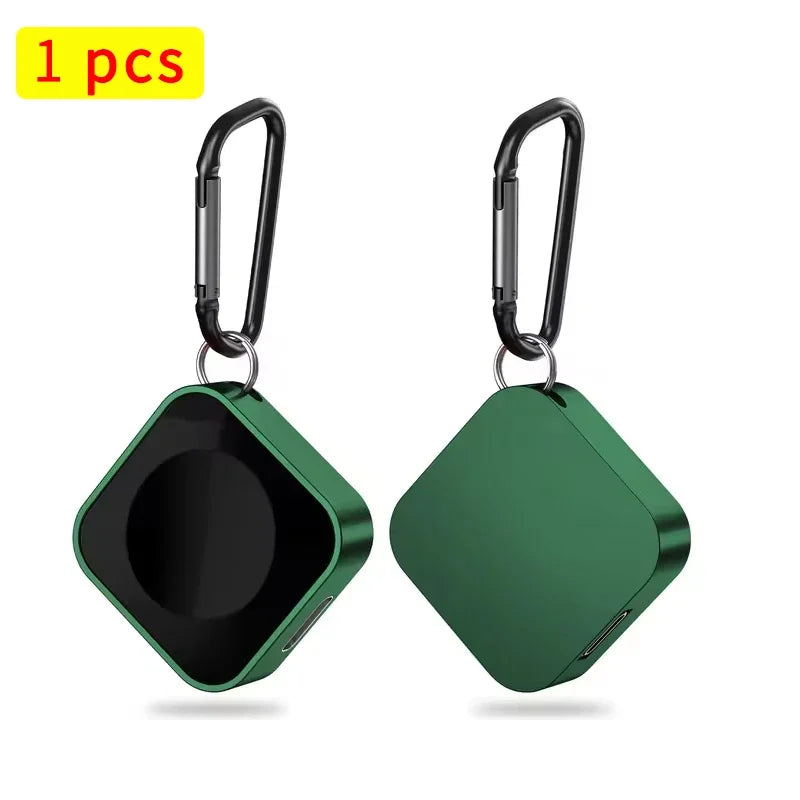 Portable Apple Watch Charger - 2-in-1 Wireless Keychain