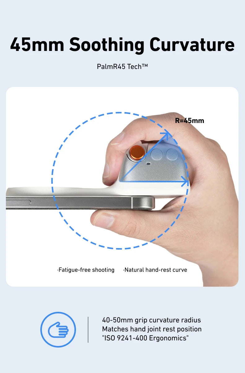 Magnetic Phone Grip - Camera Handle with Remote Control