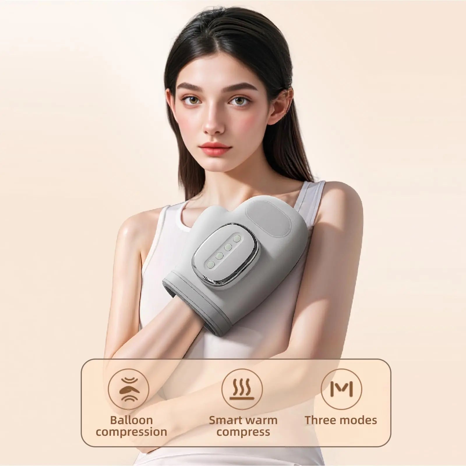 Hand Massager - Heat & Compression for Arthritis Relief