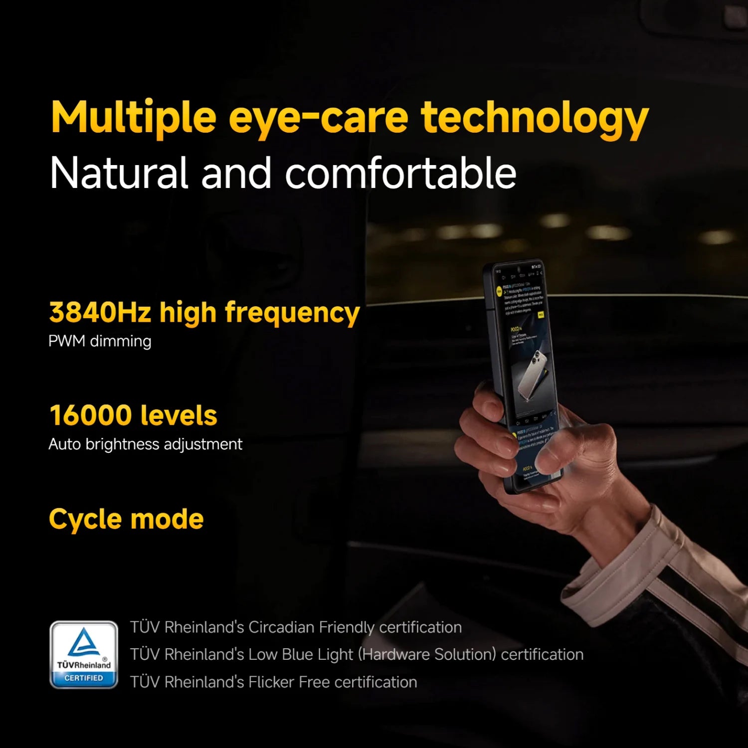 POCO F7 Pro 5G - 120Hz AMOLED Display & 6000mAh Battery