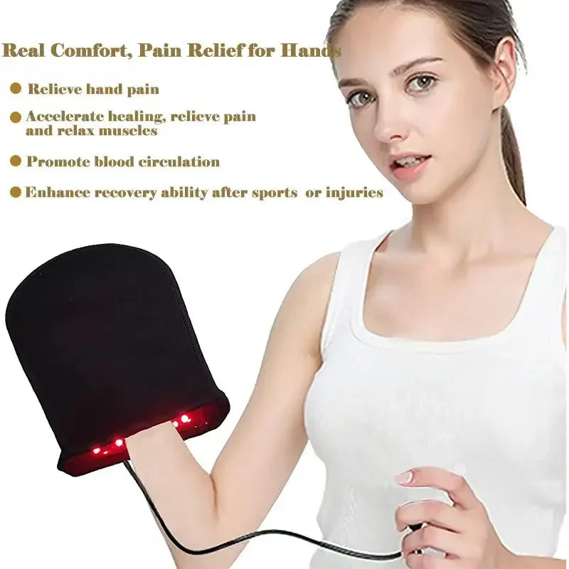 Arthritis Gloves - Red Light Therapy for Hand Pain Relief