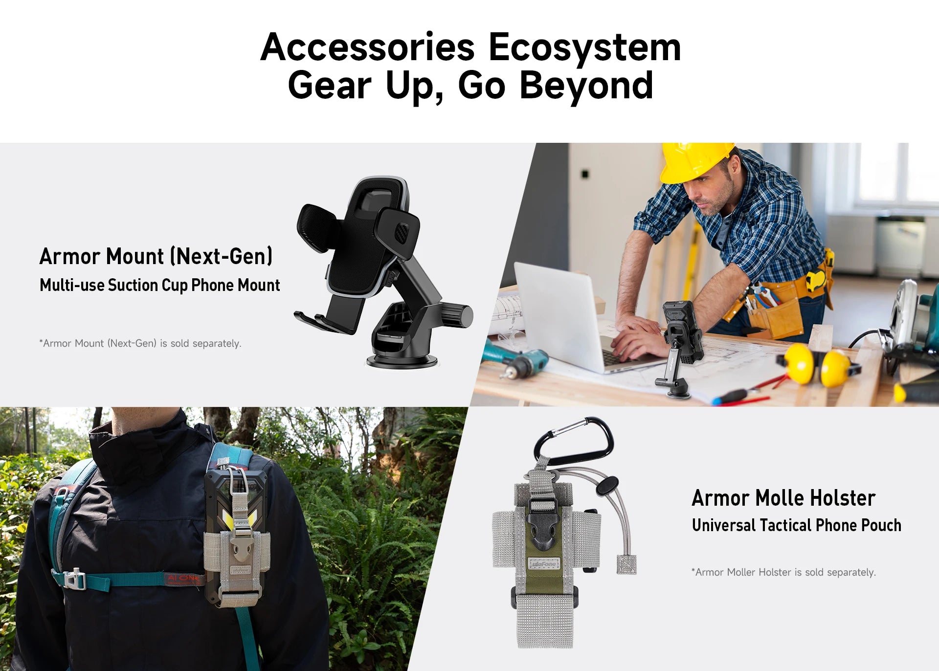 Rugged Phone 5G - 25500mAh Battery & Built-in Projector