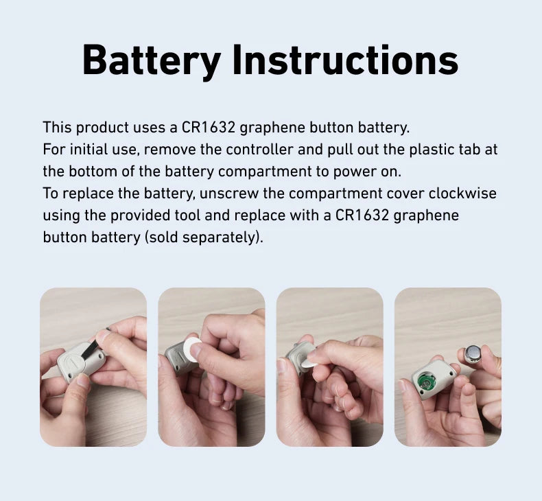 Magnetic Phone Grip - Camera Handle with Remote Control