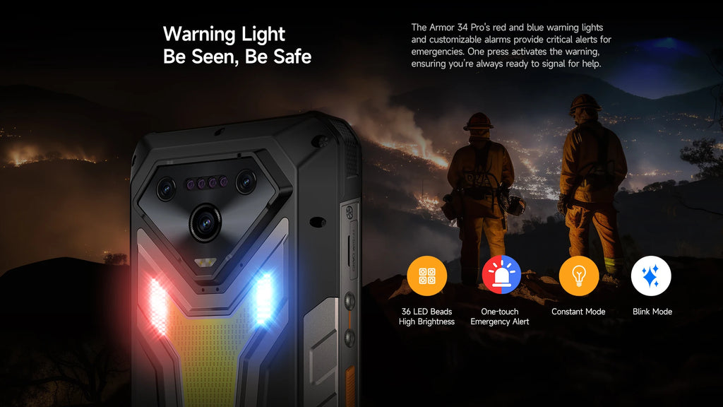 Rugged Phone 5G - 25500mAh Battery & Built-in Projector