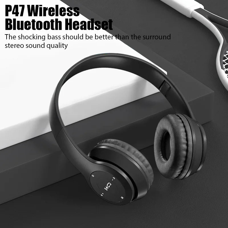 Wireless Bluetooth Headphones - Sports & Gaming Headset