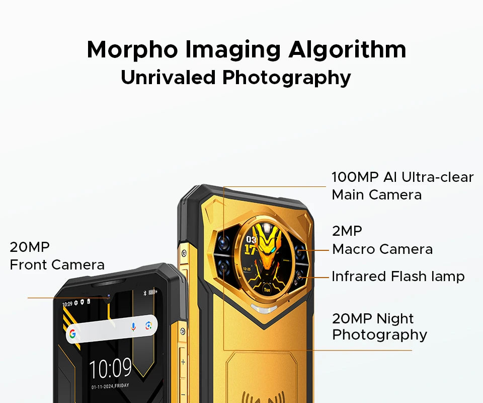 DOOGEE S200 X Rugged 5G - 100MP Camera & 10100mAh Battery