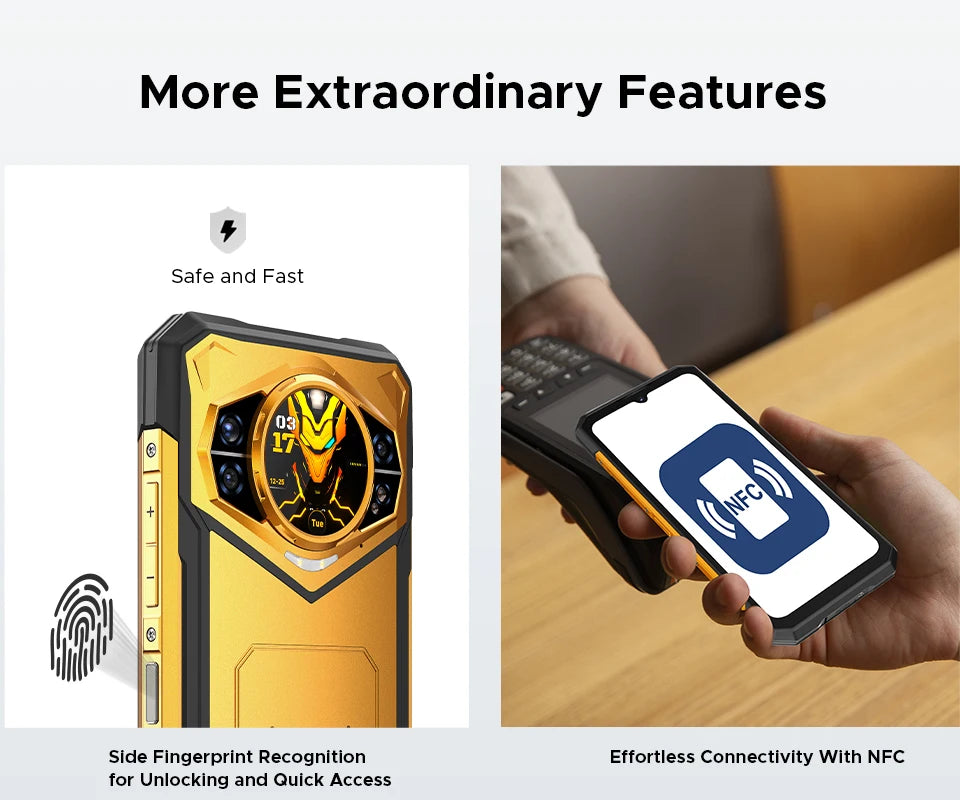 DOOGEE S200 X Rugged 5G - 100MP Camera & 10100mAh Battery