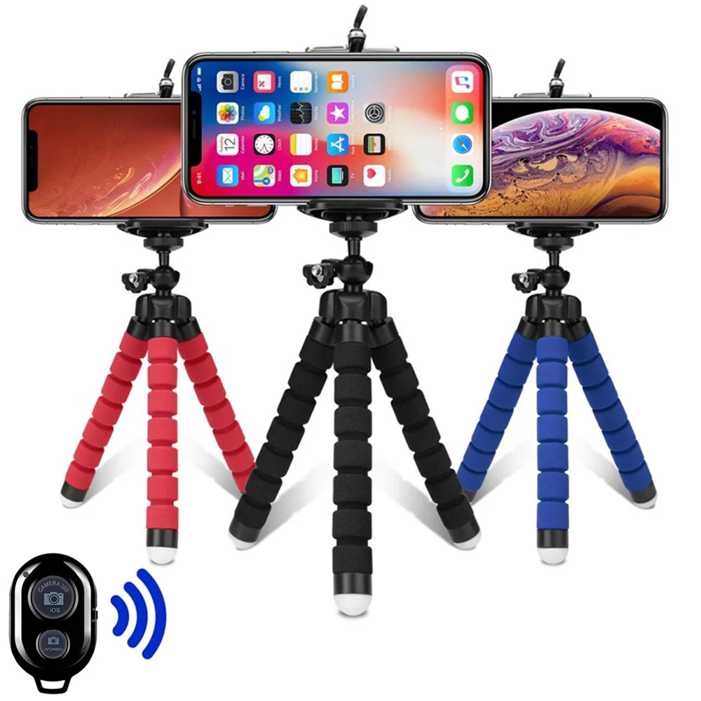 Flexible Phone Tripod - Portable Camera Stand