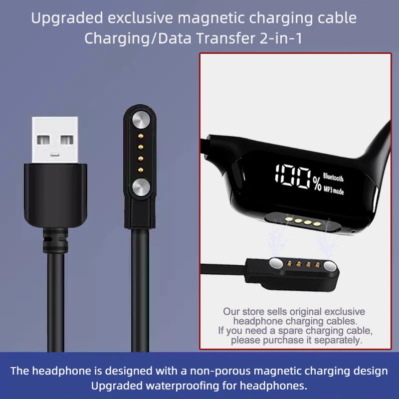 Waterproof Swimming Headphones - IPX8 with MP3 Player