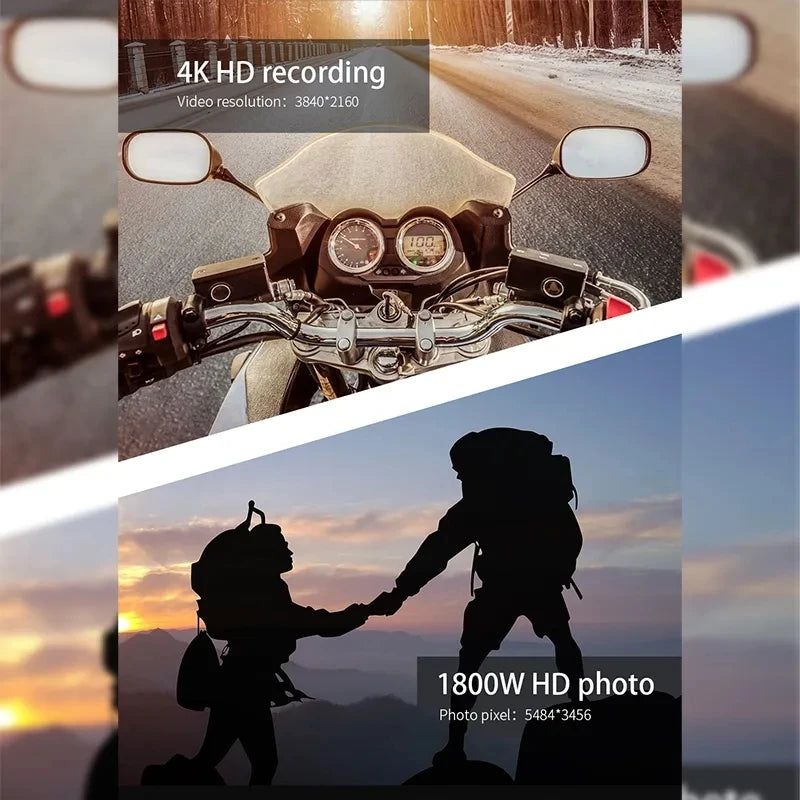 4K Camera Glasses - HD Video Recording for Sports & Cycling