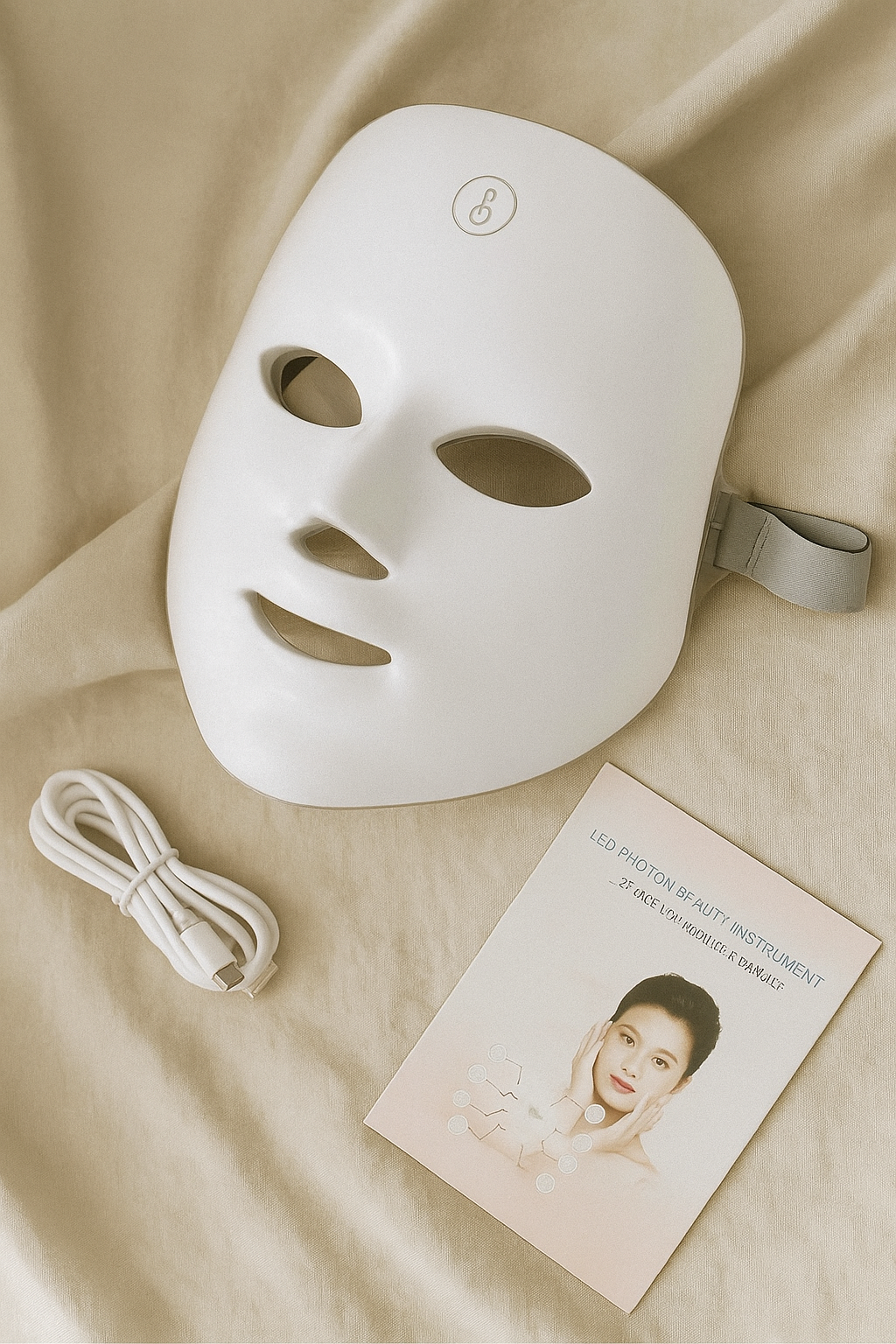 LED Face Mask - 7 Color Light Therapy for Anti-Aging